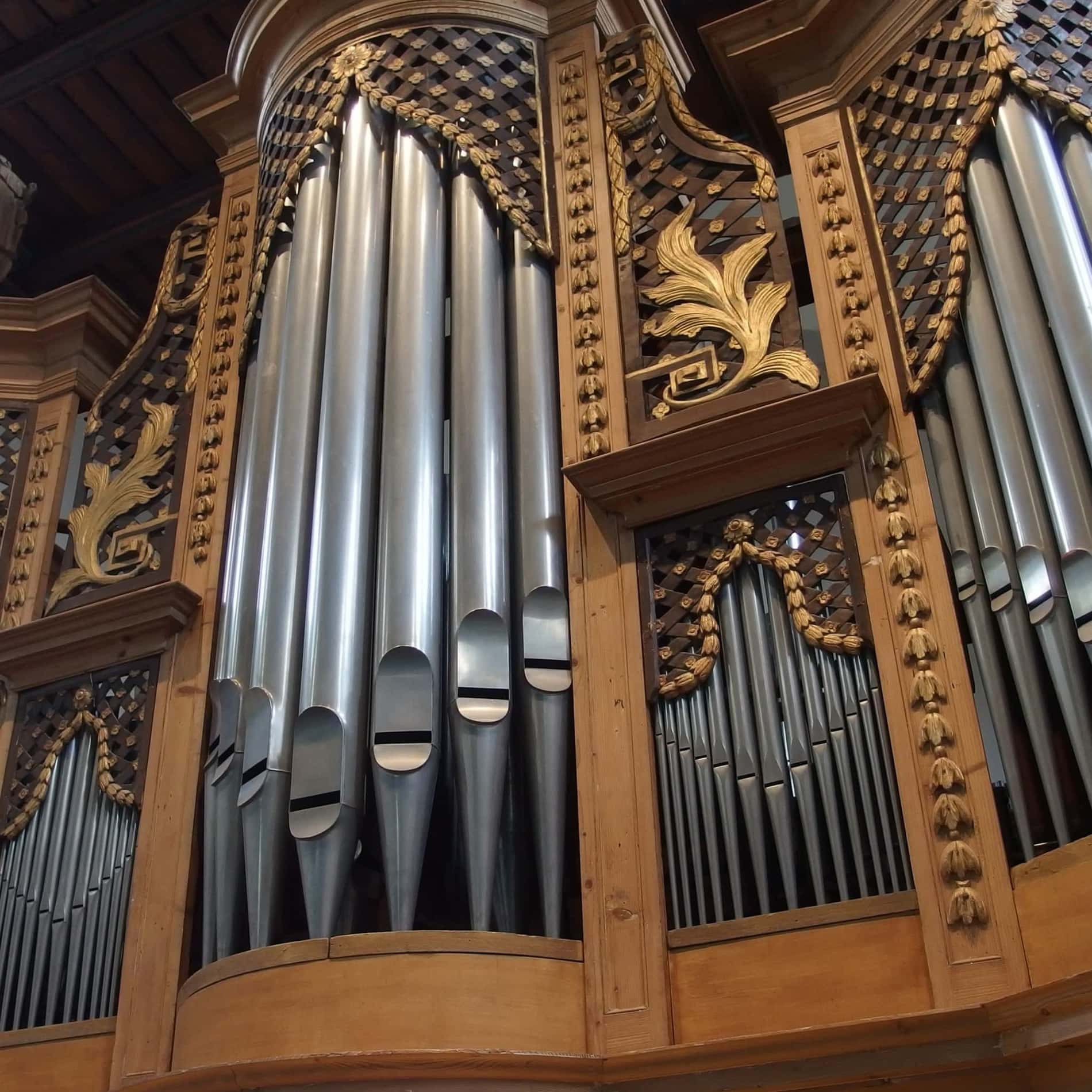 Jesse-Orgel Prospekt, Bild: O. Engel