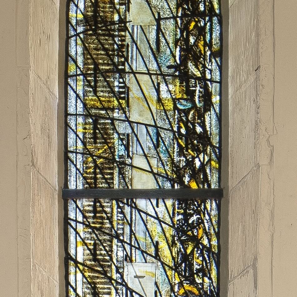 Fenster von Günter Grohs in St. Johannis Wernigrode (Foto: Frank Bilda)