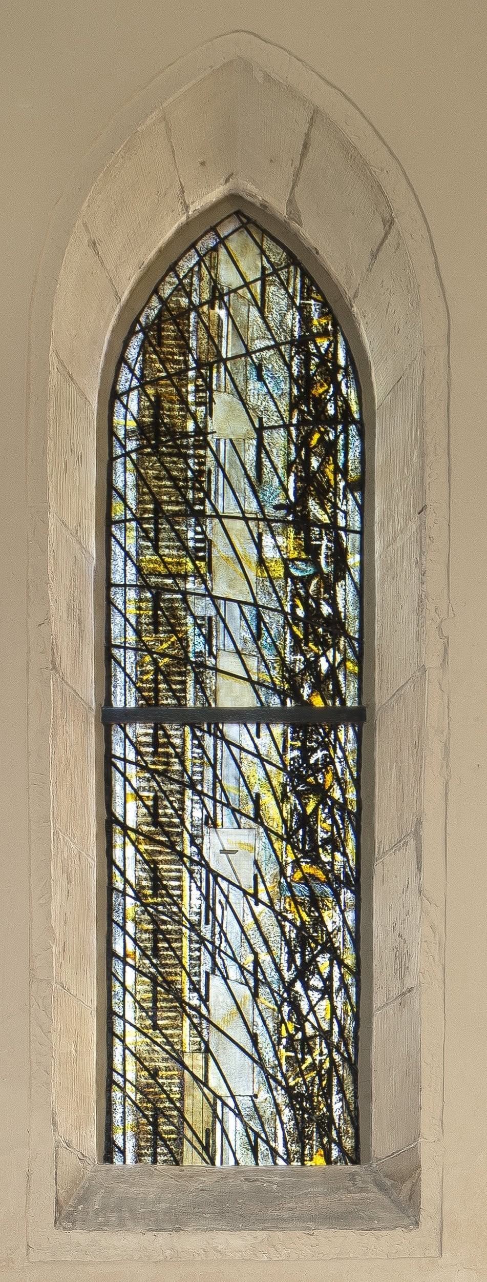 Fenster von Günter Grohs in St. Johannis Wernigrode (Foto: Frank Bilda)