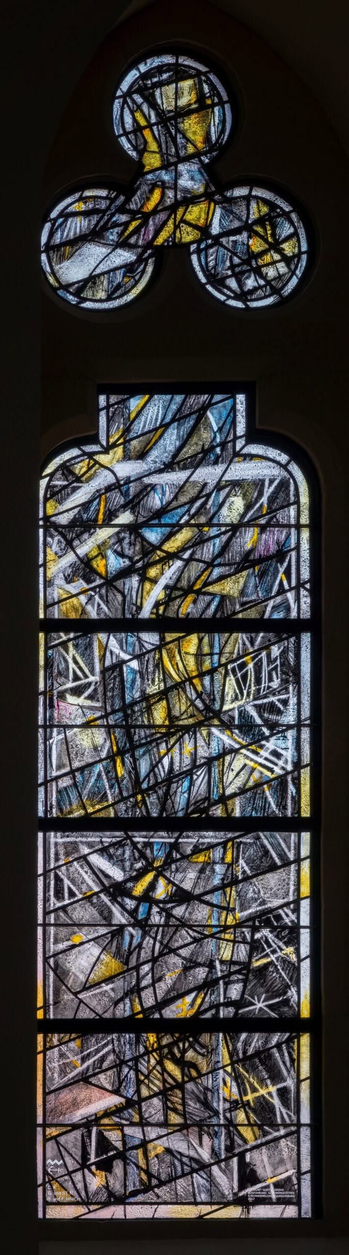 Fenster von Günter Grohs in St. Sylvestri Wernigrode (Foto: Torsten Wagner)