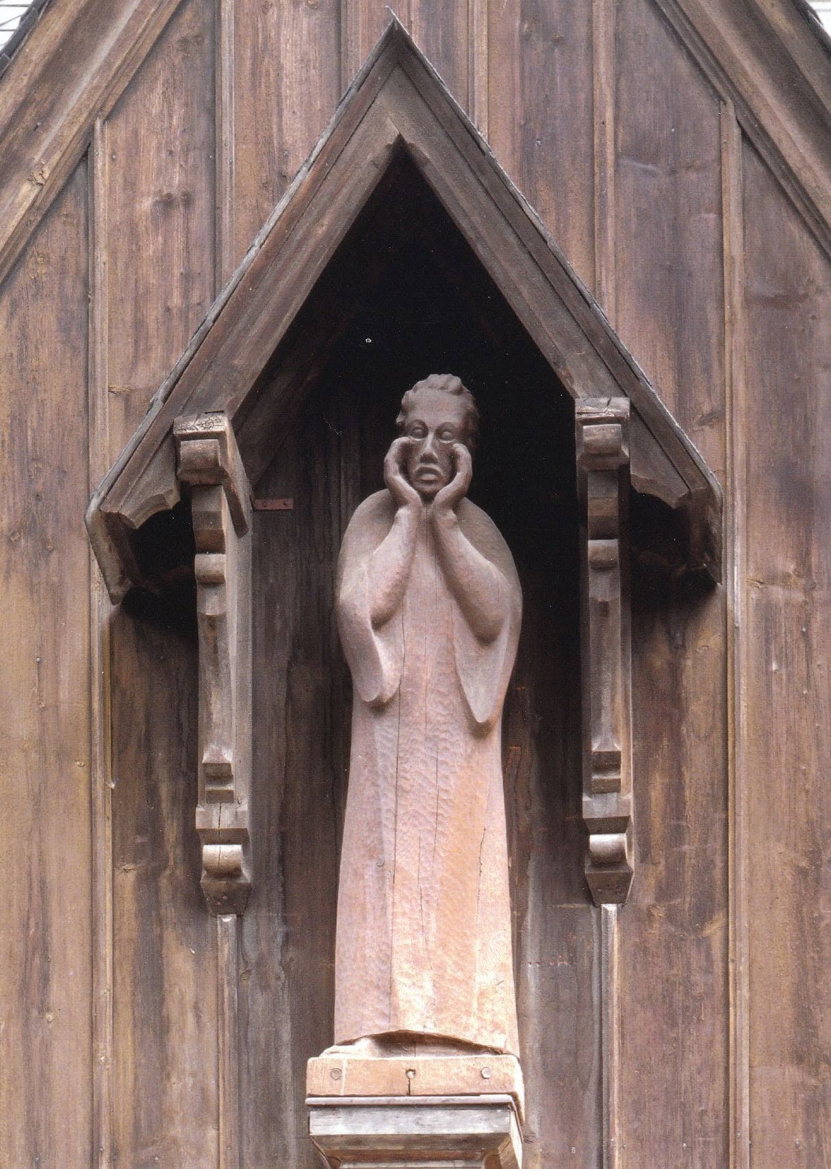 Johannis der Täufer, Holzskulptur St. Johannis Wernigerode